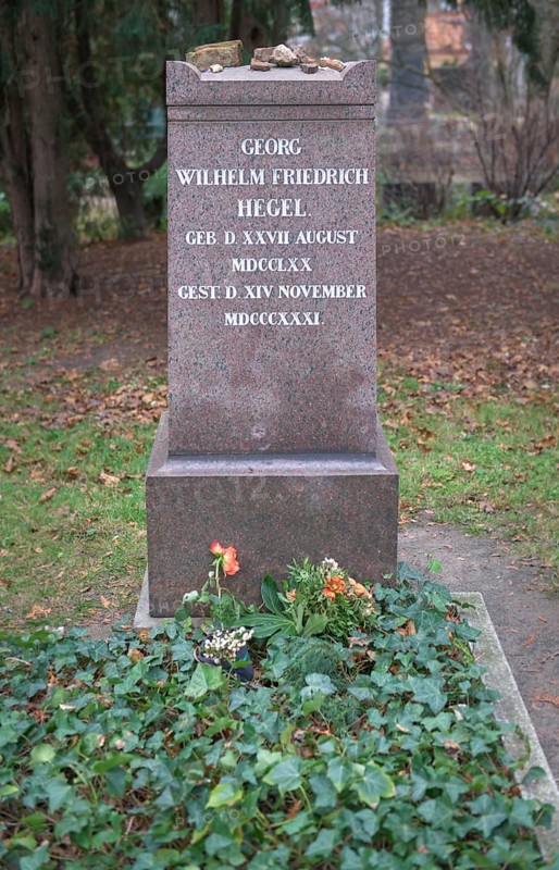 Grave Georg Wilhelm Friedrich Hegel