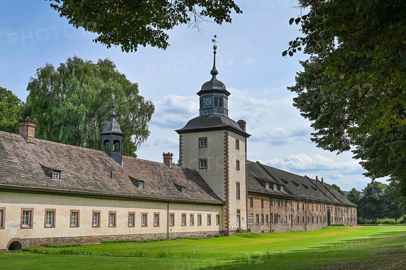 Forecastle with clock tower
