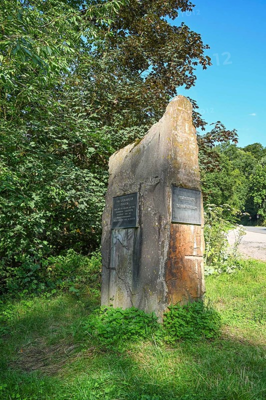 Three-country point near Bad Karlshafen