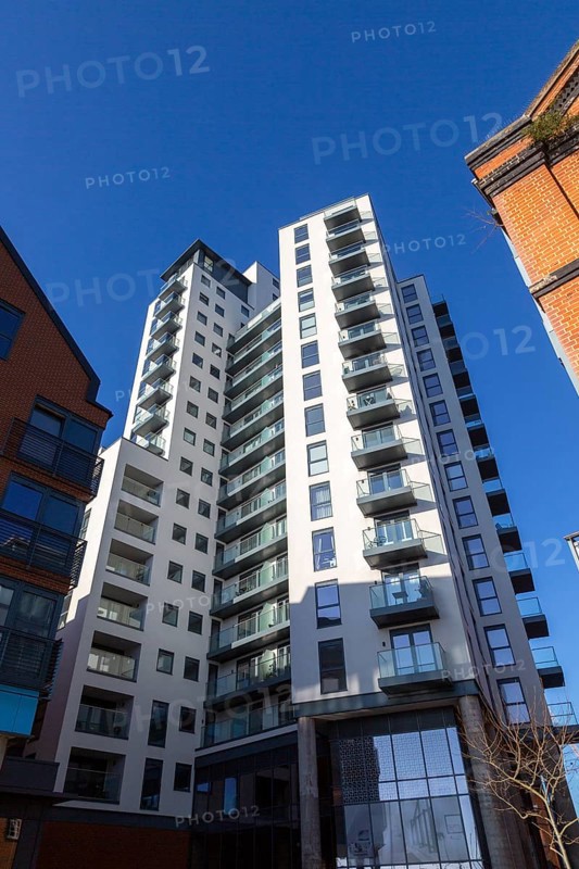 The Wine Rack modern high rise housing development on the waterfront