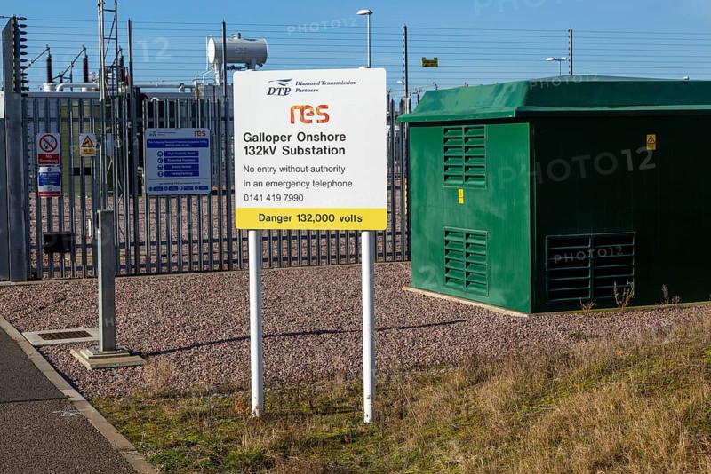Galloper Onshore electricity substation for offshore wind farm