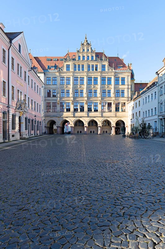 Untermarkt with town hall and Hotel Börse Görlitz