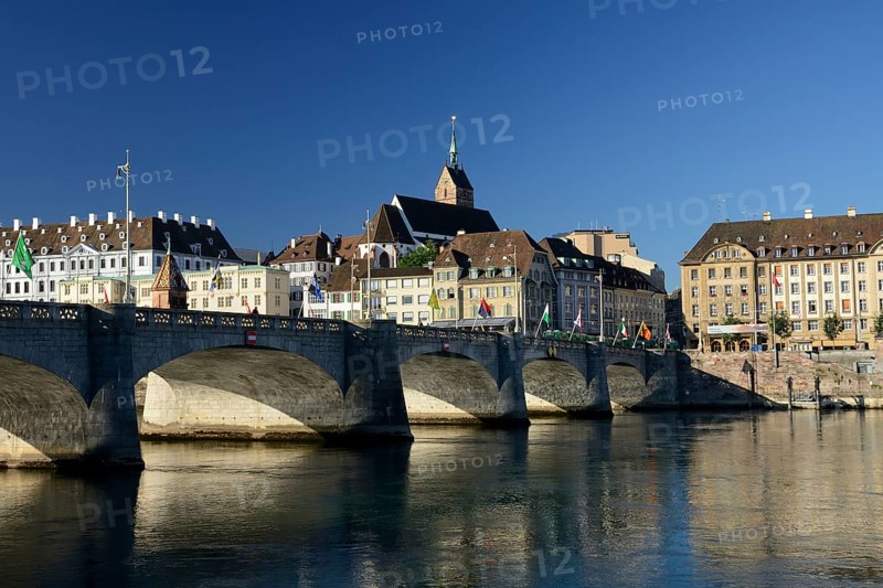 Rhine with Middle Bridge and St. Martin's Church