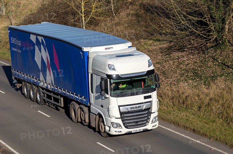 DAF HGV lorry vehicle SW Group Logistics
