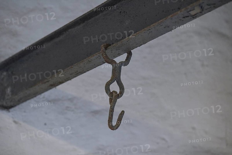 Gallows hook of the execution site