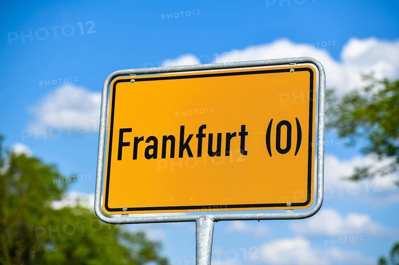 Town entrance sign