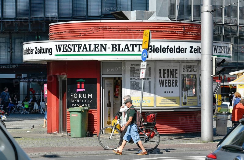 Advertising daily newspaper Westfalenblatt
