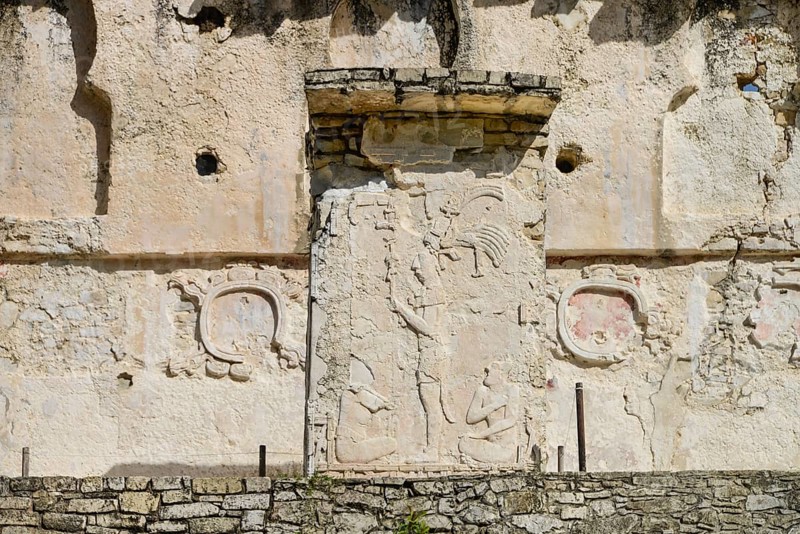 Stone relief