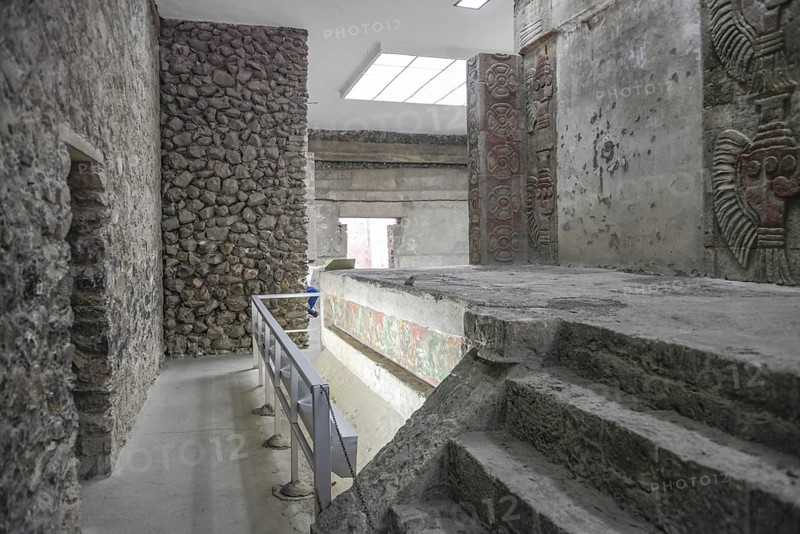 Underground museum area