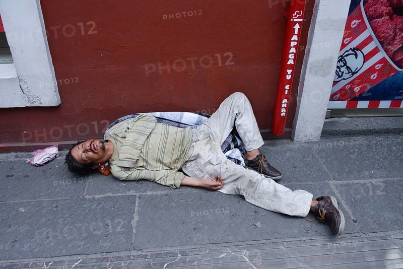 Alcoholised man