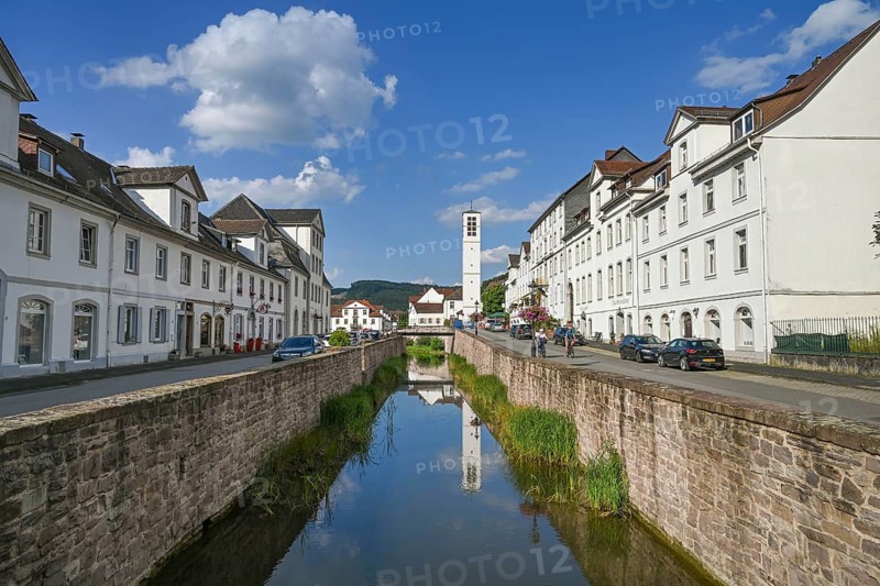 Baroque town canal