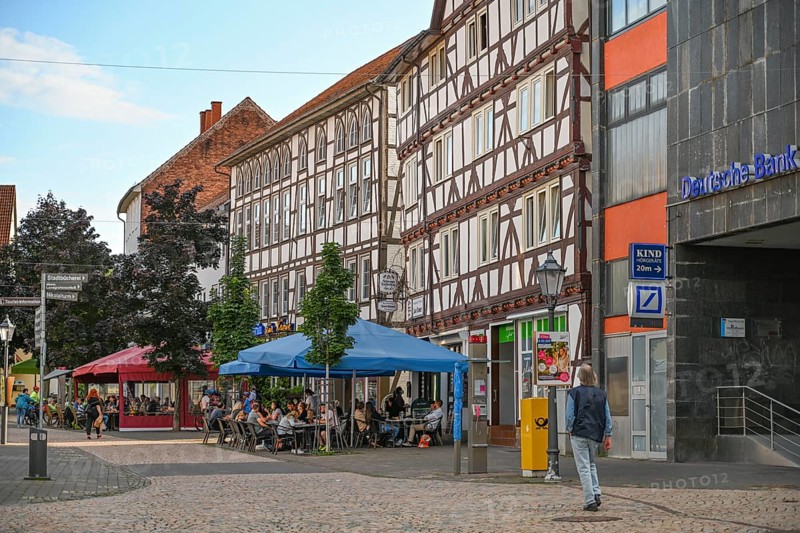 Half-timbered houses