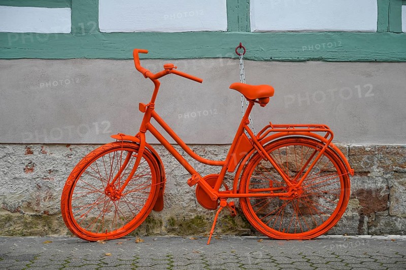 Red bike