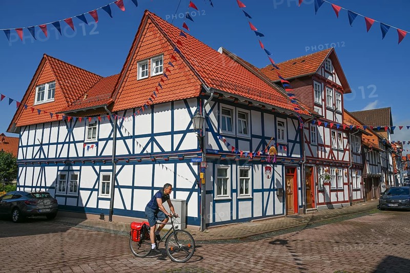 Half-timbered houses