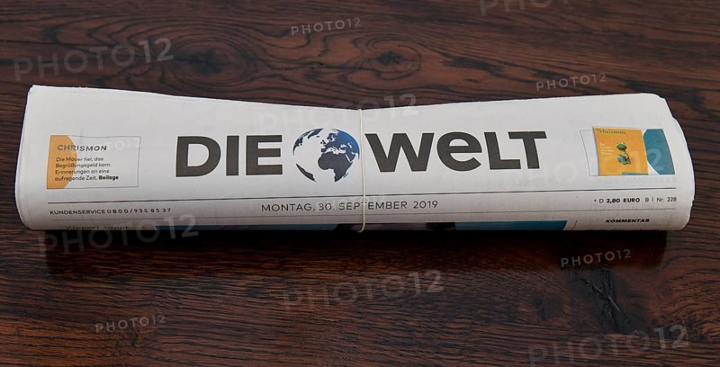 Daily newspaper Die Welt