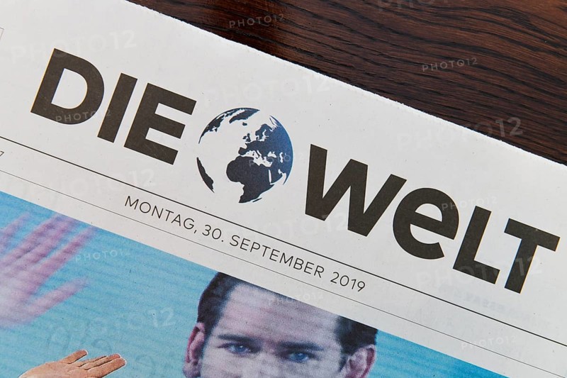 Daily newspaper Die Welt