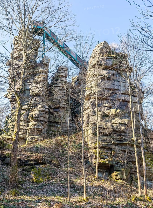 Viewing rock of the Greifensteine