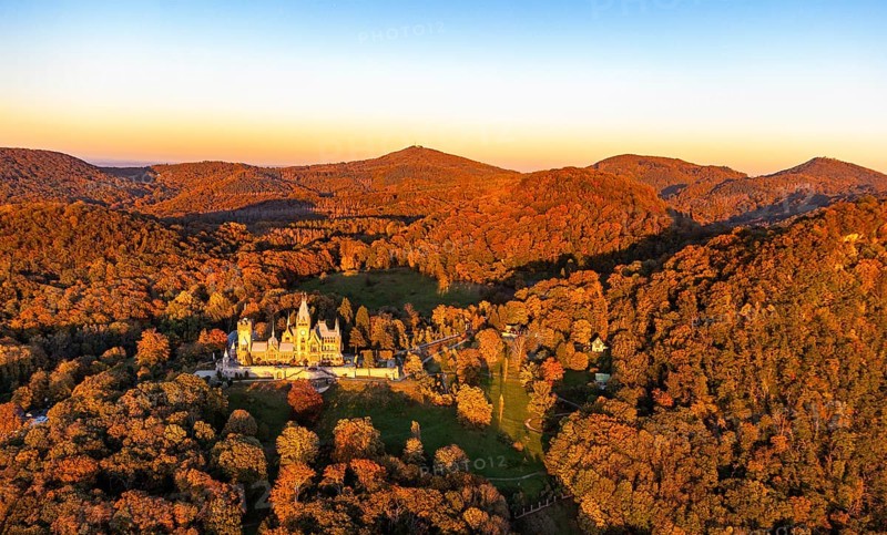 Drachenburg Castle from 1884