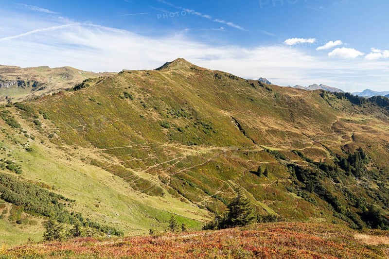 View from Portlakopf to Portlahorn