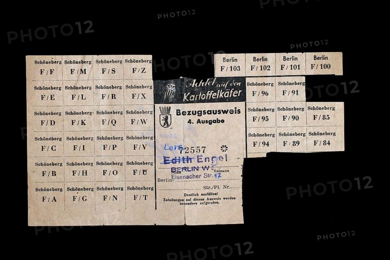 Subscription card 4th issue with the notice be aware of the Potato bug