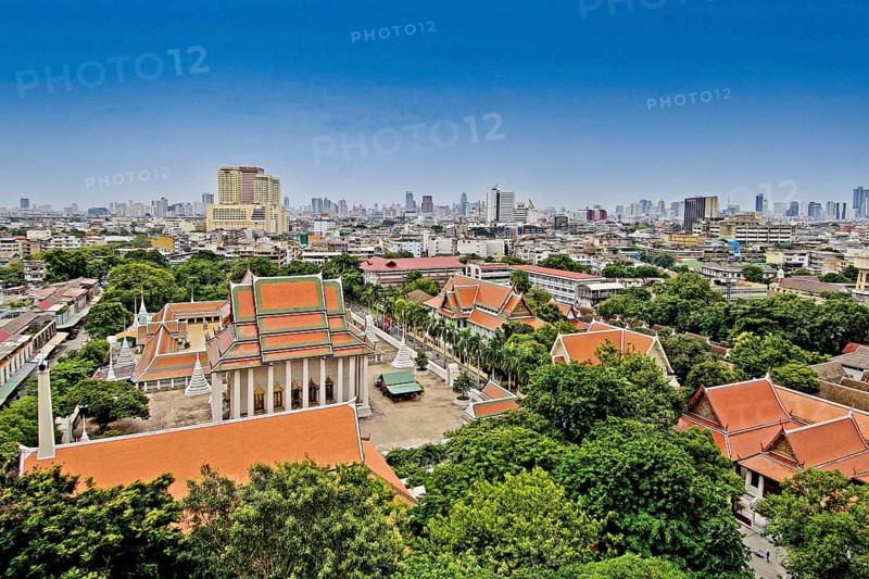 View from Wat Saket
