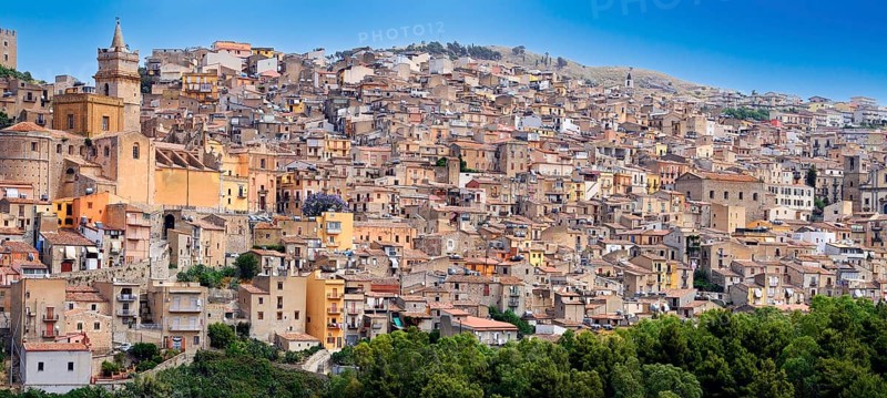 Mountain village of Caccamo