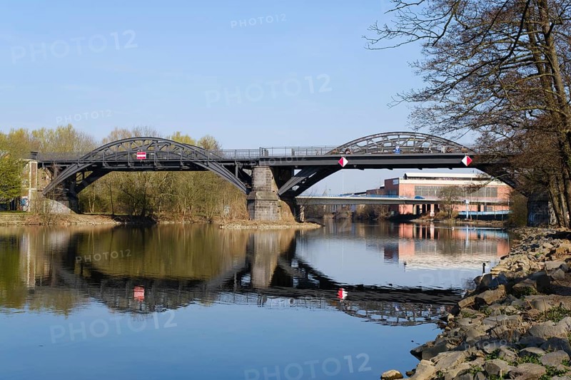 Stadt-Viadukt und Ruhrbruecke