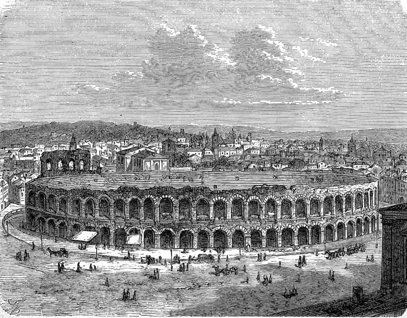 The Arena in Verona