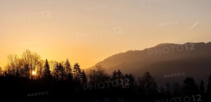 Sunrise over the Mugel