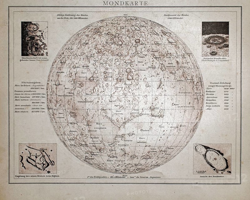 Moon map