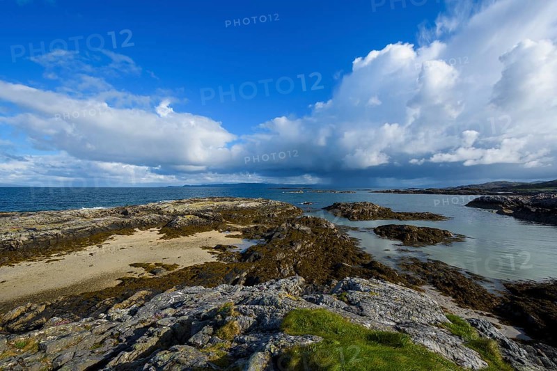 Scottish coast in spring