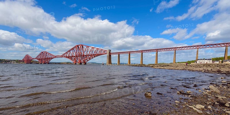 Forth Bridge over Firth of Forth