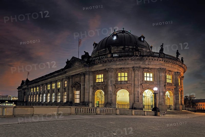 Bode Museum after sunset