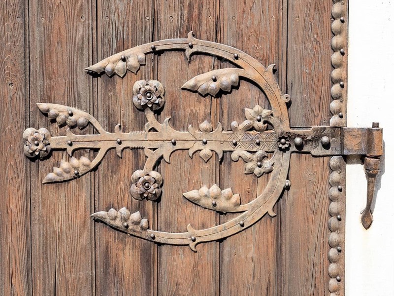Artful wrought iron work