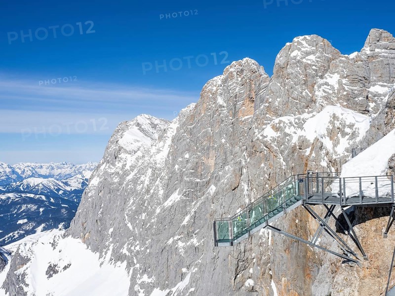 Glass platform stairs to nowhere