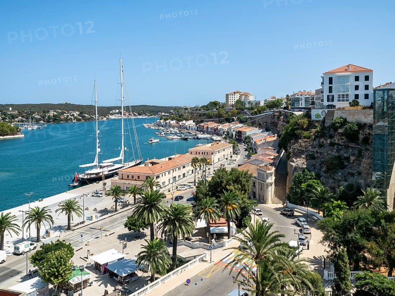View of the port from Parc Rochina