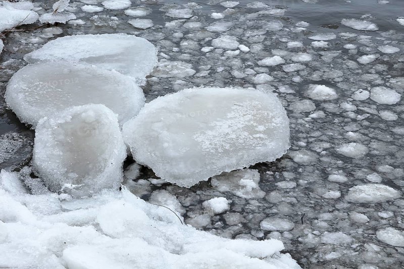 Chunks of ice