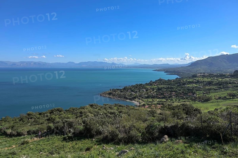 Coast at Pizzo des Corvo in the Zingaro Nature Reserve