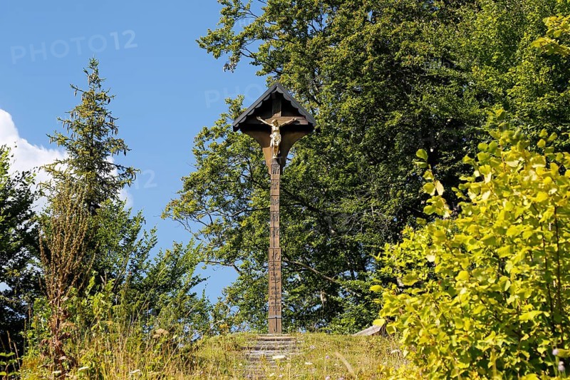 Crucifix at the end of the Kreuzweg Weiler