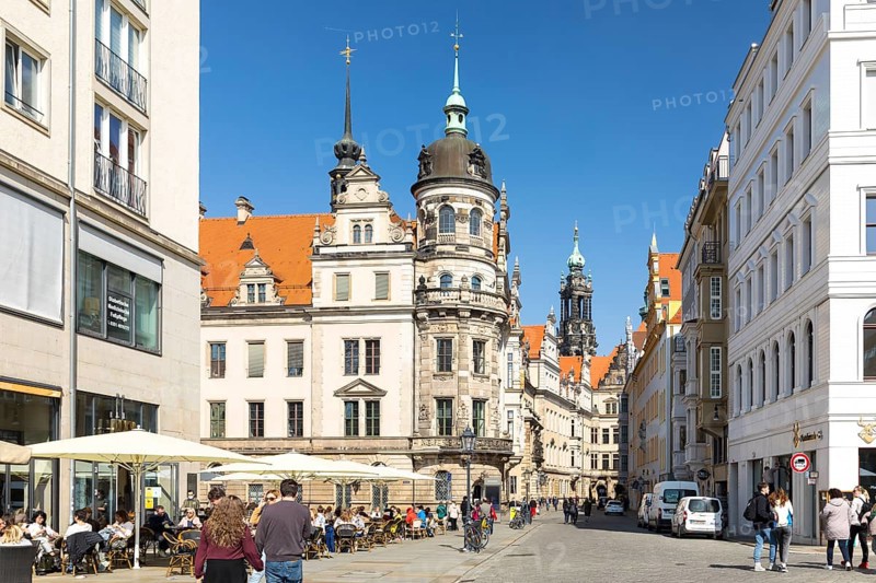Schlossstrasse with castle