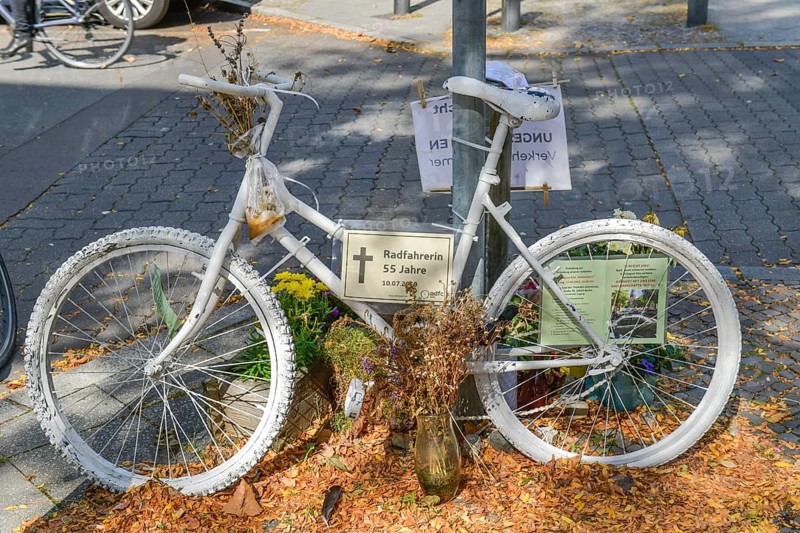 Ghost bike