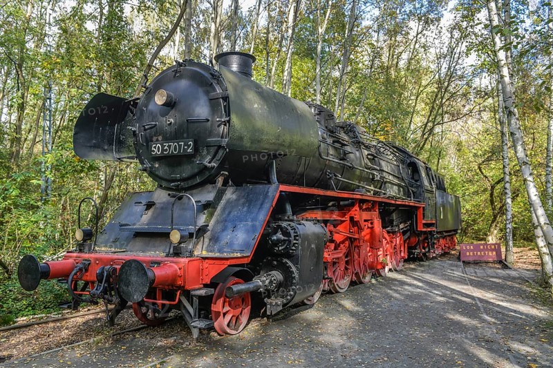 Discarded locomotive class 50