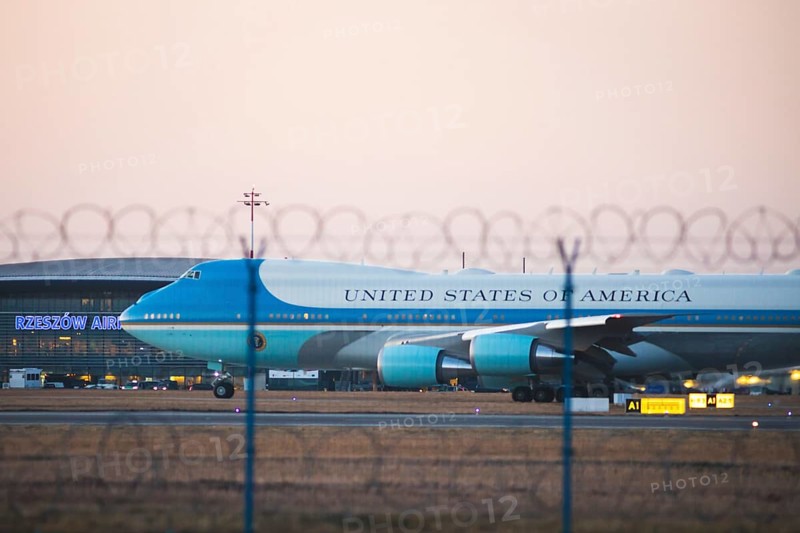 Air Force One visit