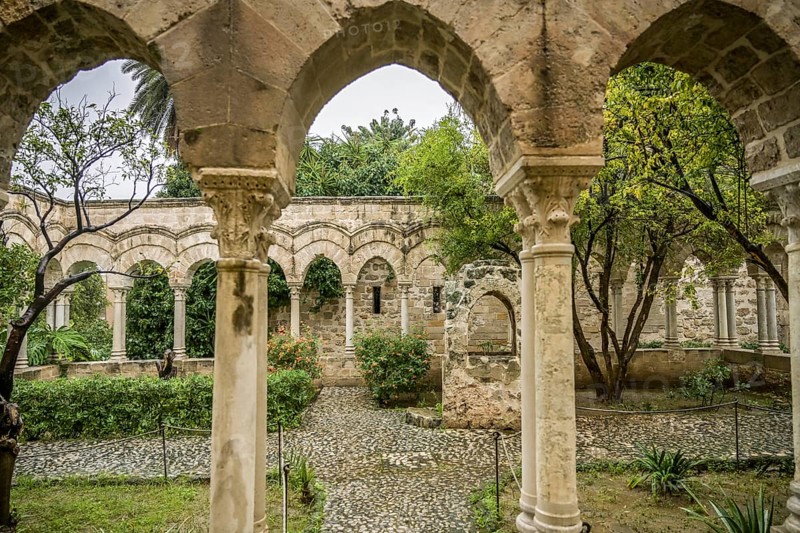 Cloister Chiesa San Giovanni degli Eremiti