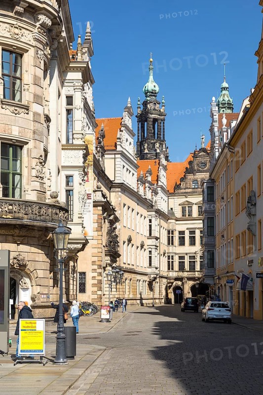Schlossstrasse with castle
