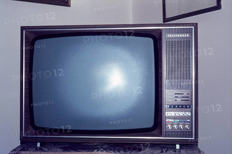 The new colour television