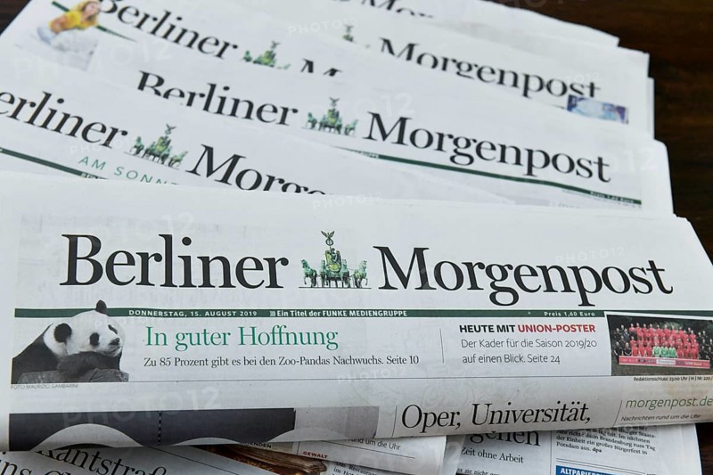 Daily newspaper Berliner Morgenpost