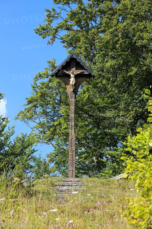 Crucifix at the end of the Kreuzweg Weiler