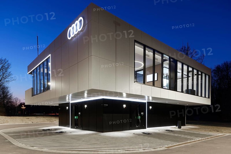 First Audi Charging Hub
