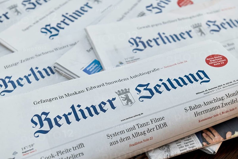 Daily newspaper Berliner Zeitung